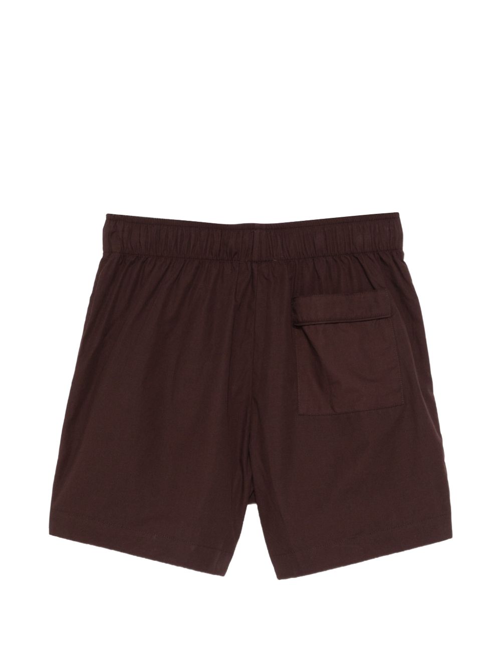 Shorts con coulisse in marrone Entire studios - donna 
