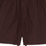 Shorts con coulisse in marrone Entire studios - donna 