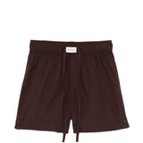 Shorts con coulisse in marrone Entire studios - donna 
