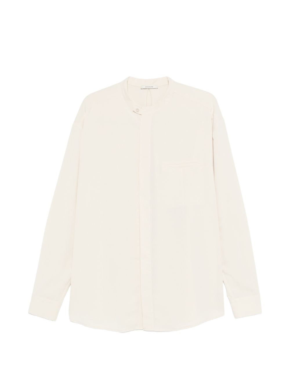Camicia Mao Dart in avorio Entire Studios - unisex 