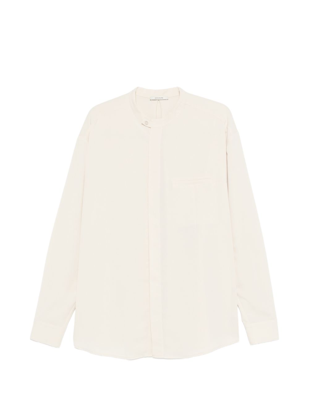 Camicia Mao Dart in avorio Entire Studios - unisex 
