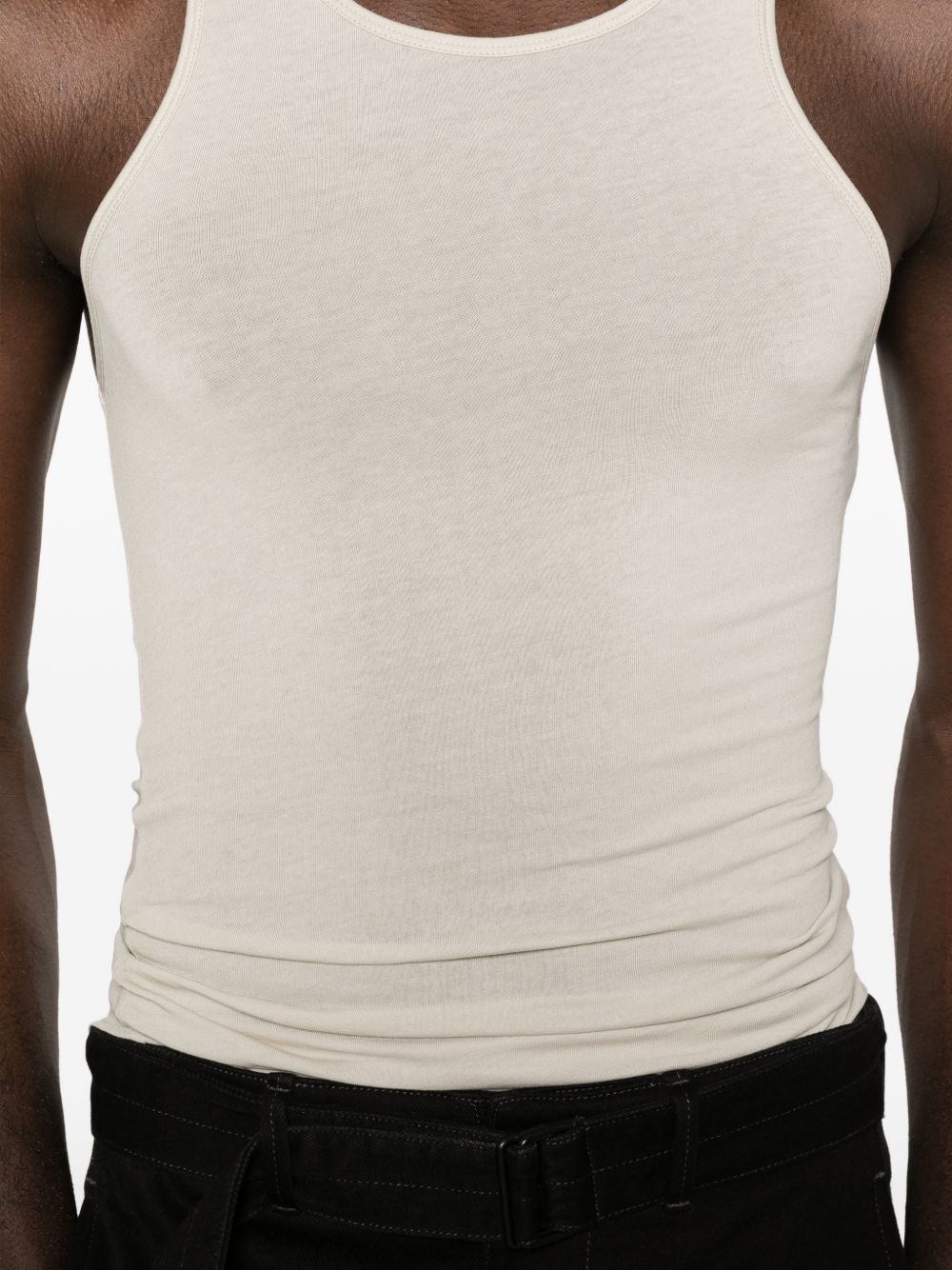 Canotta a coste muscle in avorio Entire studios - unisex 