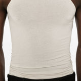 Canotta a coste muscle in avorio Entire studios - unisex 