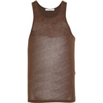 Canotta a coste muscle in marrone Entire studios - unisex 