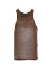 Canotta a coste muscle in marrone Entire studios - unisex