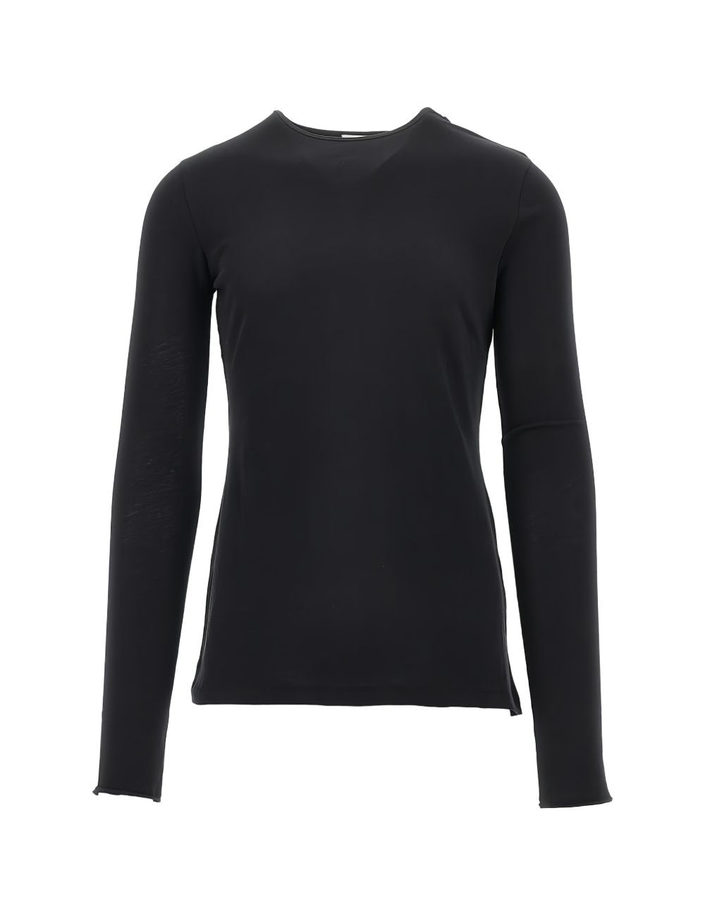 T-shirt a maniche lunghe in nero Entire studios - unisex 