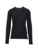 T-shirt a maniche lunghe in nero Entire studios - unisex