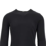 T-shirt a maniche lunghe in nero Entire studios - unisex 