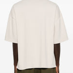 T-shirt squadrata in bianco Entire studios - unisex 