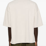 T-shirt squadrata in bianco Entire studios - unisex 