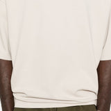 T-shirt squadrata in bianco Entire studios - unisex 