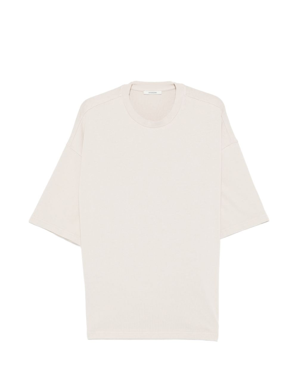 T-shirt squadrata in bianco Entire studios - unisex 