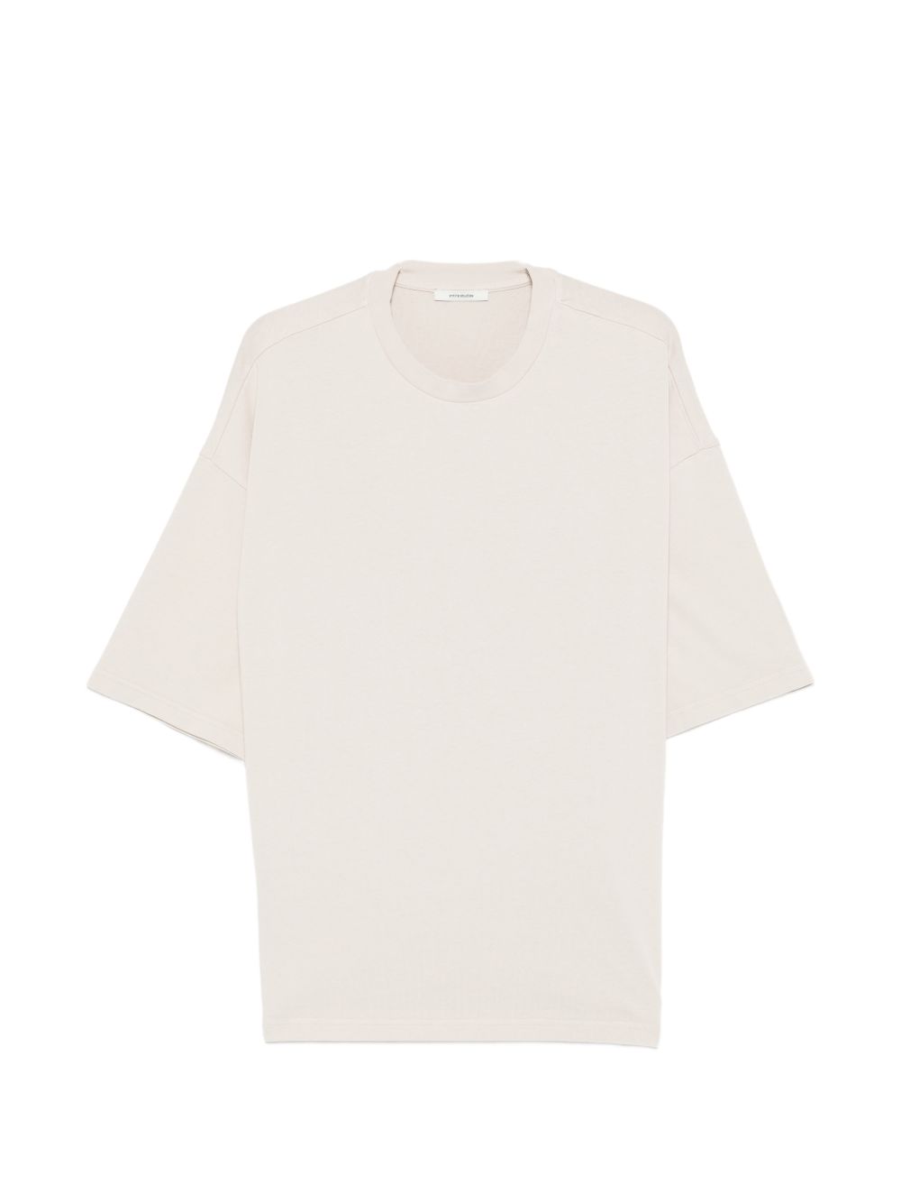 T-shirt squadrata in bianco Entire studios - unisex 