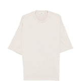 T-shirt squadrata in bianco Entire studios - unisex 