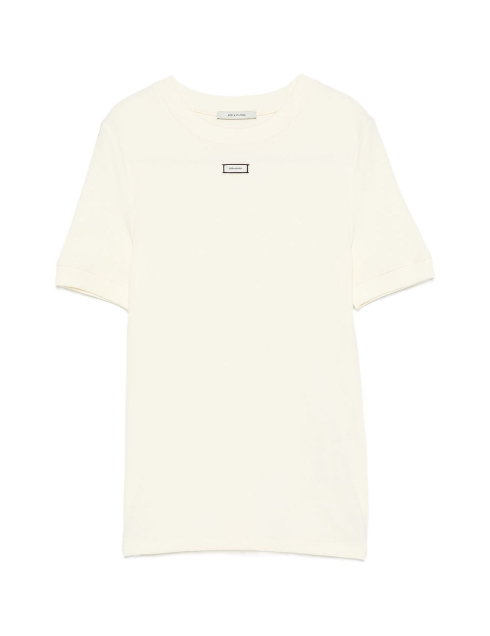 T-shirt con logo in giallo Entire studios - unisex 