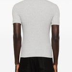 T-shirt con logo in grigio Entire studios - unisex 