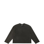T-shirt a maniche lunghe in nero Entire studios - unisex 