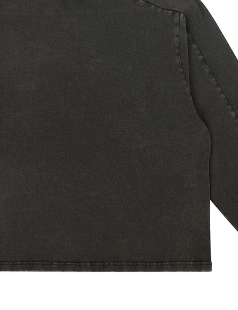 T-shirt a maniche lunghe in nero Entire studios - unisex 