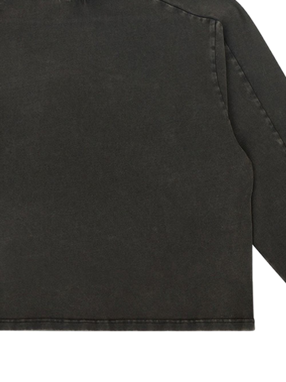 T-shirt a maniche lunghe in nero Entire studios - unisex 
