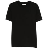 T-shirt girocollo in nero Entire studios - unisex 