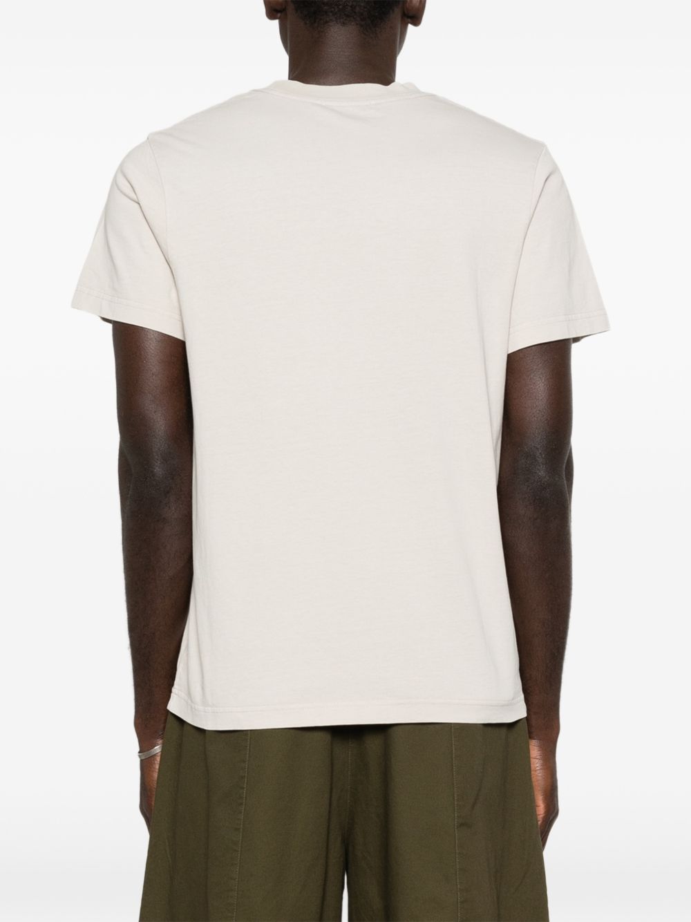 T-shirt a maniche corte in bianco Entire studios - unisex 