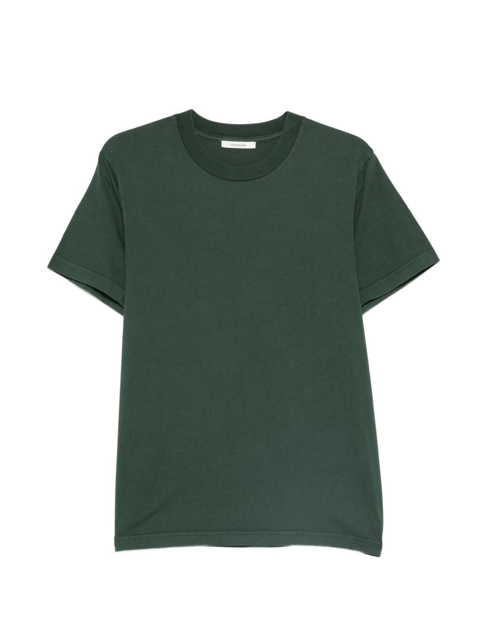 T-shirt girocollo in verde Entire studios - unisex 