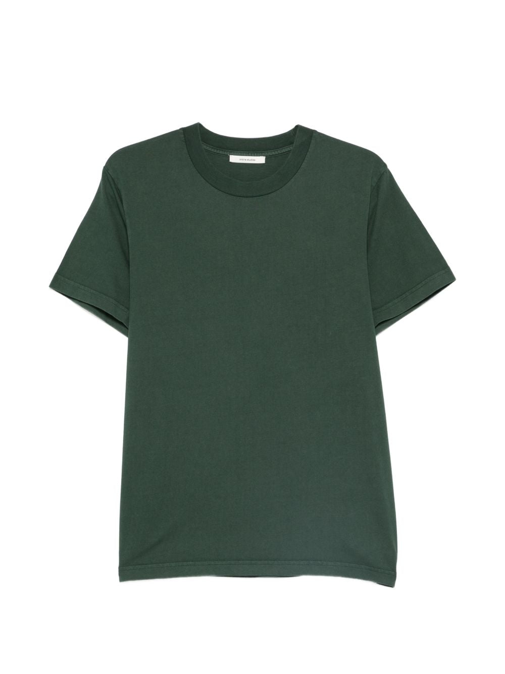 T-shirt girocollo in verde Entire studios - unisex 