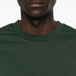 T-shirt girocollo in verde Entire studios - unisex 