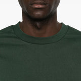 T-shirt girocollo in verde Entire studios - unisex 