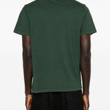 T-shirt girocollo in verde Entire studios - unisex 