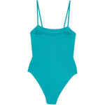 Costume intero Aquarelle in turchese 