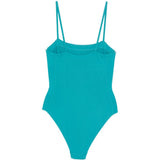 Costume intero Aquarelle in turchese 