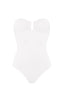 Costume da bagno con ruches cassiopée in bianco Eres - donna