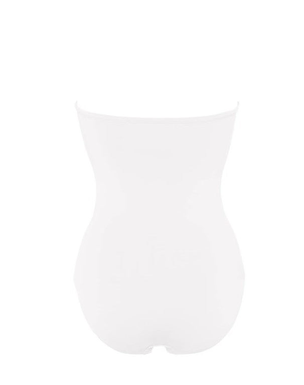 Costume da bagno con ruches cassiopée in bianco Eres - donna 