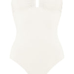 Costume da bagno con ruches cassiopée in bianco Eres - donna 
