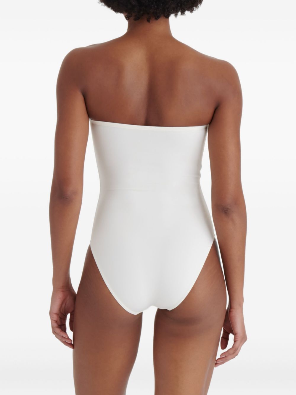 Costume da bagno con ruches cassiopée in bianco Eres - donna 