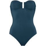 Costume intero Cassiopée in blu ottanio 