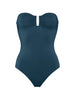 Costume intero Cassiopée in blu ottanio