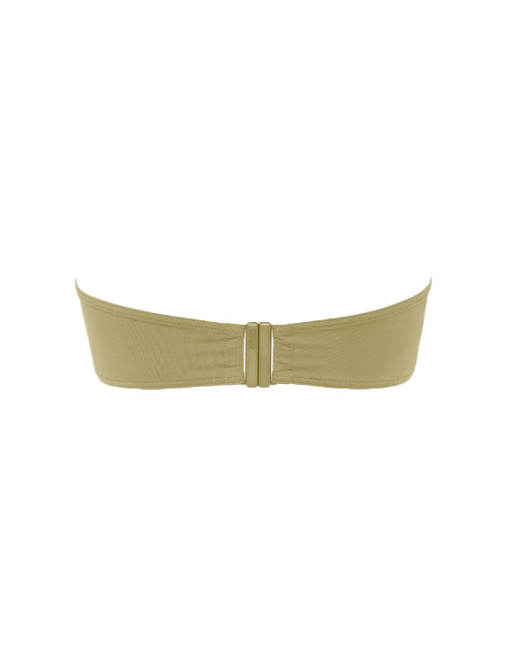 Top bandeau Show verde 