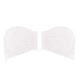 Top bandeau Show in bianco 