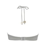 Top bikini Lana argento Glamour 