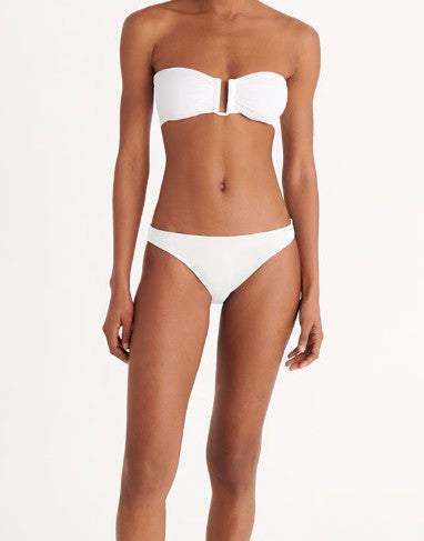 Slip bikini Fripon in bianco 