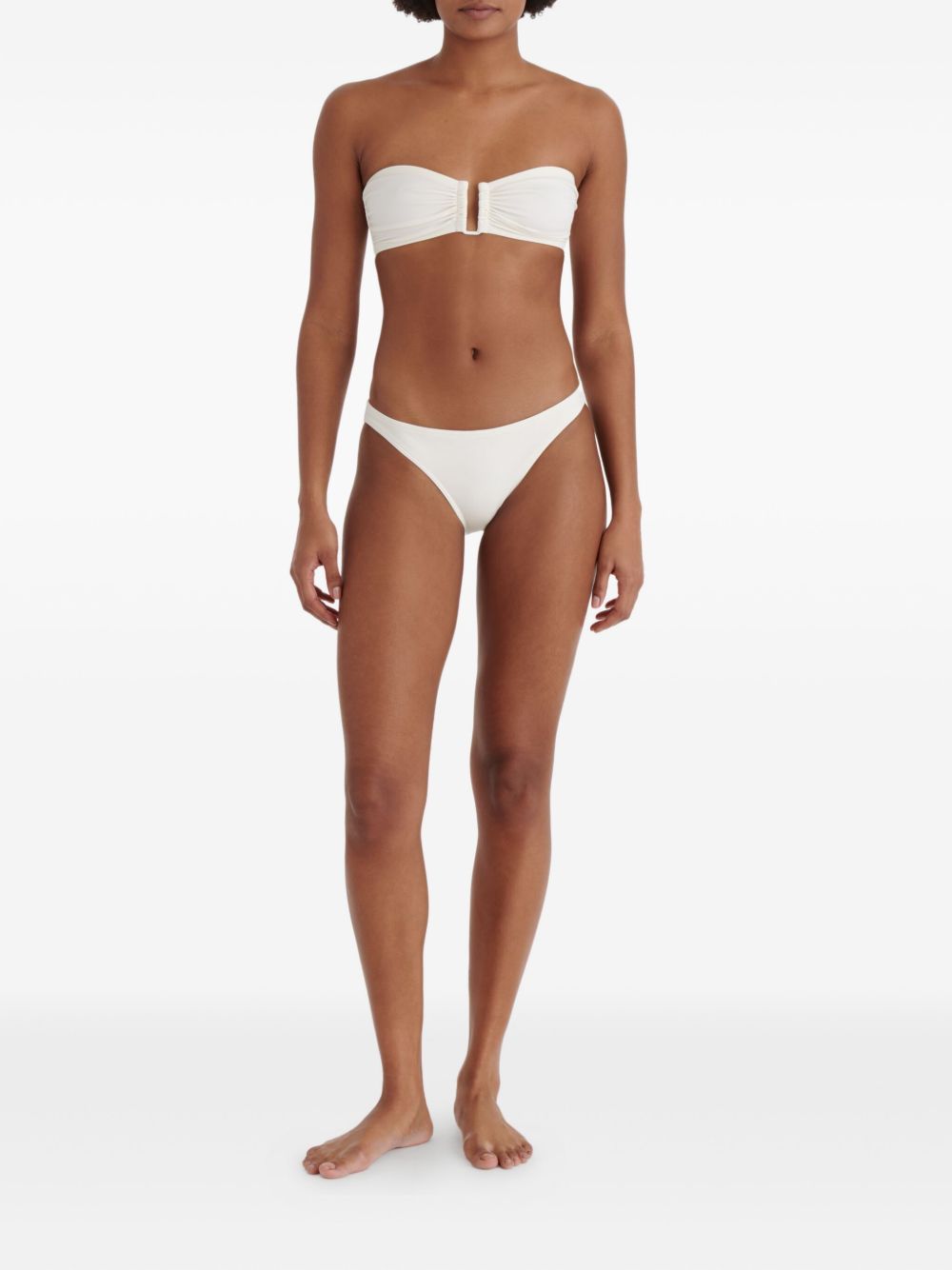 Slip bikini Fripon in bianco 