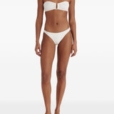 Slip bikini Fripon in bianco 
