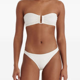 Slip bikini Fripon in bianco 