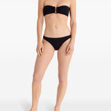 Slip bikini Fripon in nero 