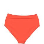 Bikini a vita alta Remember in arancione 