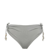 Slip bikini Christie in argento 
