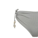 Slip bikini Christie in argento 