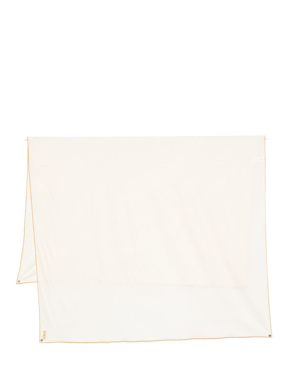 Sciarpa con logo ricamato in avorio Eres - donna 